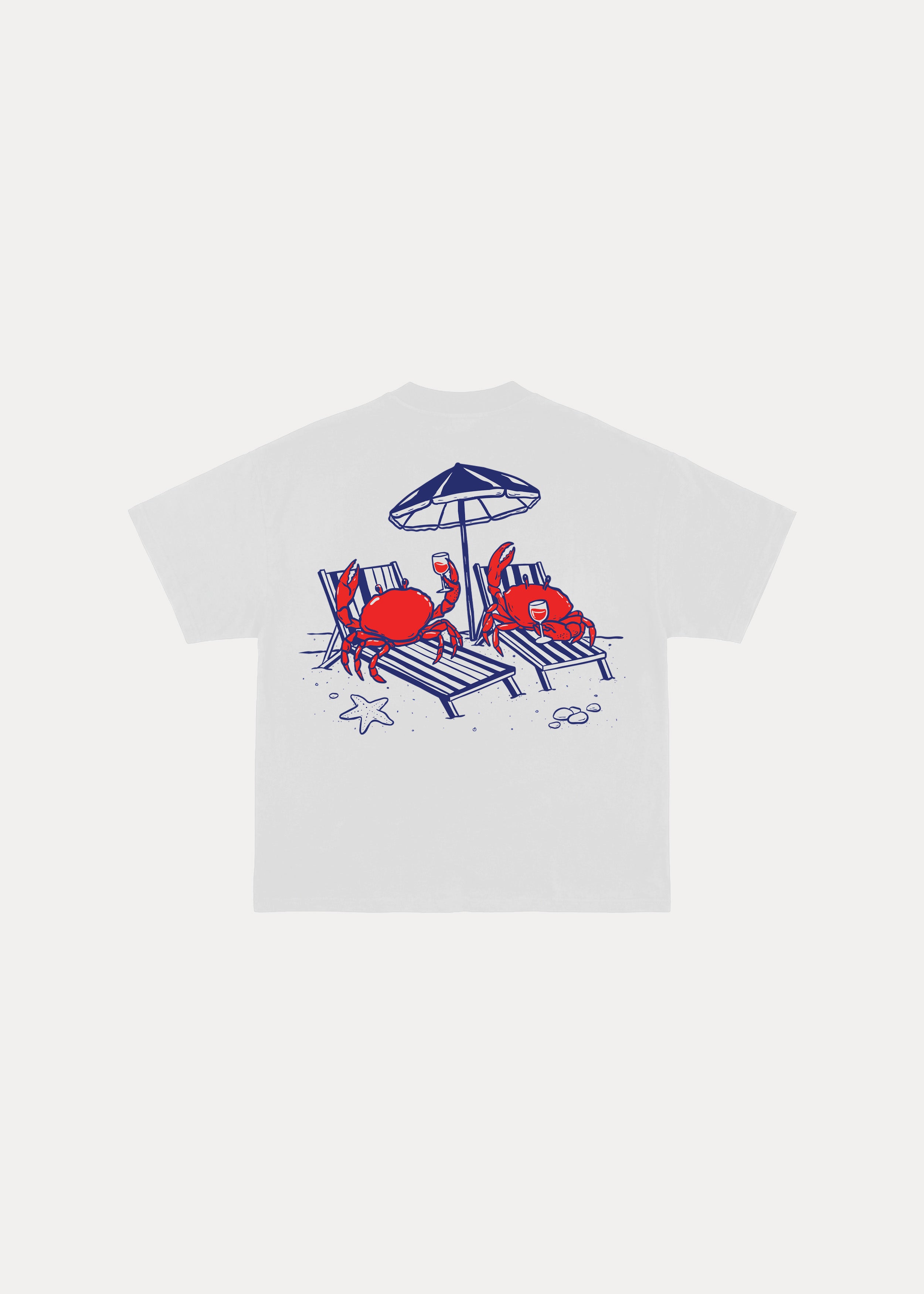Crab Cabana Oversized Tee