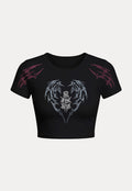 Winged Heart Baby Tee